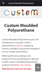 Mobile Screenshot of custompolyurethane.co.uk